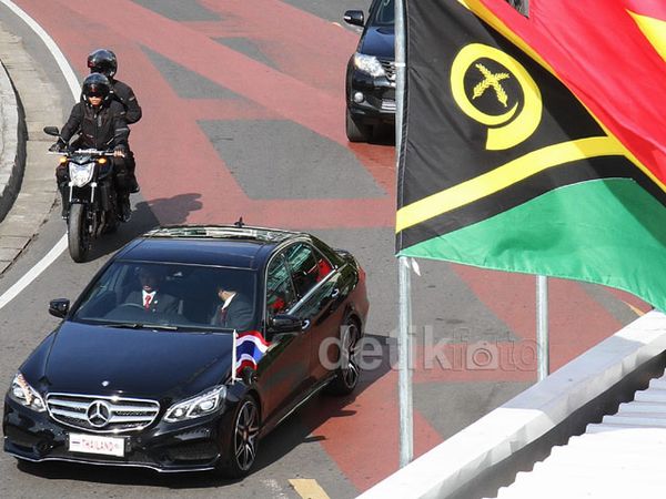 Begini Sepinya Sudirman Thamrin saat Delegasi KAA Melintas