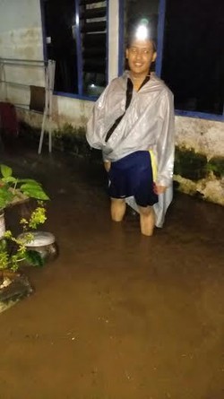 Kali Code Meluap, Warga Bintaran Yogyakarta Diungsikan