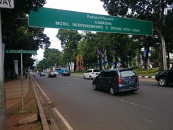 Jalan Medan Merdeka Barat Belum Ditutup, Lalin Masih Lancar