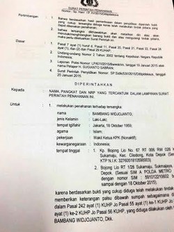 Misteri Teka-teki Kehebohan Kabar Penahanan BW