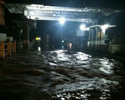 Sungai Meluap, Ribuan Rumah di Solo dan DIY Terendam Banjir
