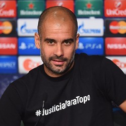Guardiola Didakwa UEFA karena Kaus Dukungan pada Jurnalis yang Tewas