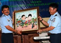 Pisah Sambut Kadispen TNI AU