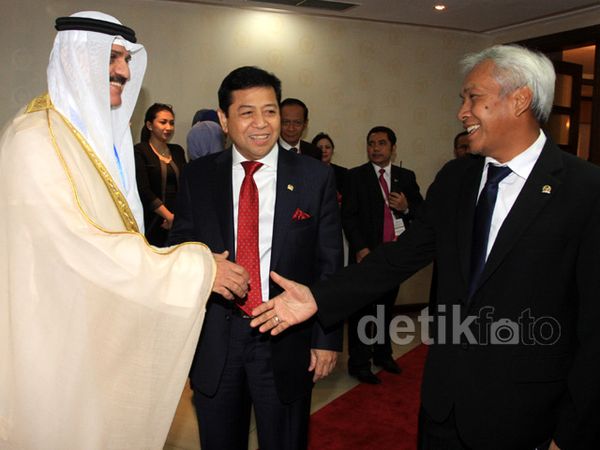 Pimpinan DPR Bertemu Sejumlah Delegasi KAA