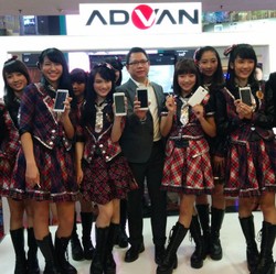 Advan Gandeng JKT 48 Rilis Phablet Murah
