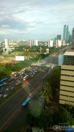 Jalan Gatot Subroto Arah Pancoran Parkir 1 Jam