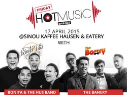 Siang Ini! Re-run Friday Hot Music bonita & the hus BAND dan The Banery