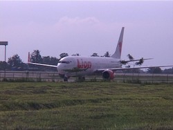 Lion Air Berasap di Kualanamu Sudah Ditarik ke Areal Kargo Bandara