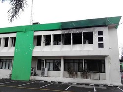 Ini Penampakan Kantor Pemkot Bekasi Setelah Terbakar, Polisi Lakukan Penyelidikan