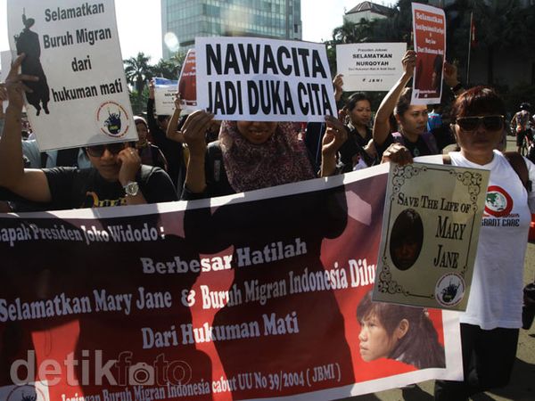 Desak Grasi Untuk Mary Jane