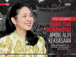 Titiek Soeharto: Kami Tak Berambisi Ambil Alih Kekuasaan