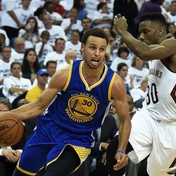 Sapu Bersih Empat Pertandingan, Warriors Lolos