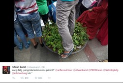 Dicari! Perusak Bunga Hingga Nama Negara di Monumen Asia Afrika