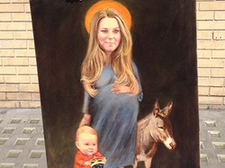 Kate Middleton Dilukis Kontroversial oleh Seniman Kaya Mar