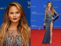 Bergaun Menerawang, Istri John Legend Seksi di Gedung Putih