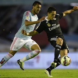 Chicharito Dua Gol, Madrid Tundukkan Celta 4-2