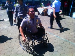 Sempat Minder Kehilangan Kaki, Begini Perjuangan Aipda Beni untuk Bangkit