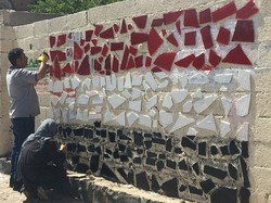 Hasil Ledakan Bom, Seniman Yaman Bikin Karya Seni