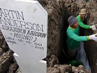 Martin Anderson Dimakamkan Secara Islam di Bekasi