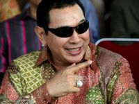 Tommy Soeharto Hadiri Syukuran HUT Kopassus