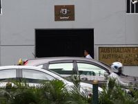 Suasana di Kedubes Australia Normal