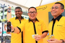 4G Indosat Sambangi Bali, Yogyakarta & Bandung
