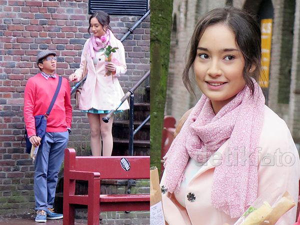 Syuting Film di Belanda, Tatjana Saphira Cantik dengan Dress Mini