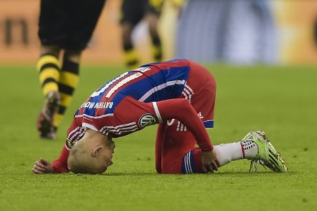 Robben Akhirnya Comeback, tapi Cedera Lagi