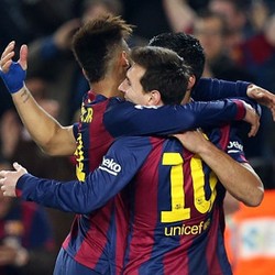 Chemistry Messi-Neymar-Suarez