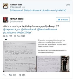 Ada 2 yang Ngaku Bersalah Rusak Taman KAA ke Ridwan Kamil, Siapa Mereka?