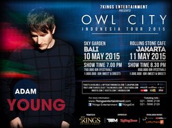 OWL CITY INDONESIA TOUR 2015