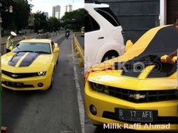 Bumblebee-nya Ditilang karena Serobot Busway, Ini Kata Raffi Ahmad