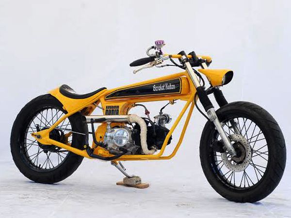 Motor Bebek Honda Bergaya Klasik