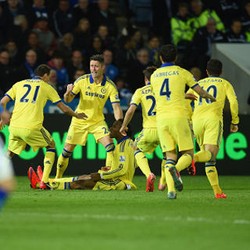 Kalahkan Leicester, Chelsea Selangkah Menuju Titel Juara