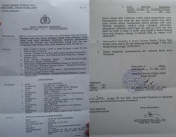 Ini Penampakan Surat Penahanan Novel Baswedan