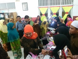 Blusukan di Nunukan, Mensos Tinjau Anak-Anak TKI di Panti Asuhan Aisyiyah