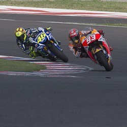 Insiden di Argentina Tak Pengaruhi Hubungan Marquez-Rossi