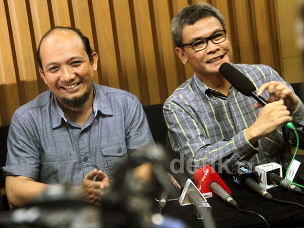 Novel Baswedan Jumpa Pers di KPK