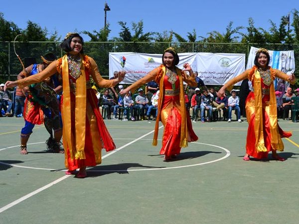 Tarian Indonesia Meriahkan Children Spring Festival di Lebanon