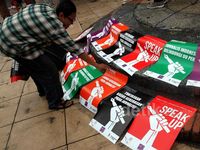 Aktivis AJI Peringati Hari Kebebasan Pers se-Dunia