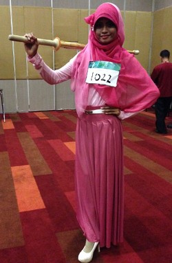 Ini Hijabers yang Jago Bela Diri Kendo di Sunsilk Hijab Hunt 2015