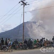 Polisi Amankan 7 Orang Penyeleweng Bantuan Seng Korban Erupsi Sinabung