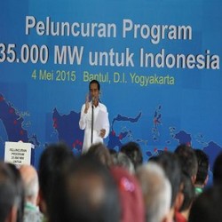 Bangun Listrik 35.000 MW, Jokowi: Investor Tak Harus dari Jepang atau China