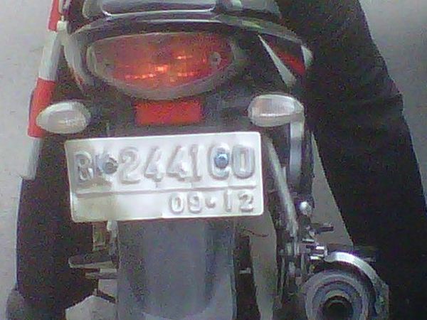 Pelat Motor Kedaluwarsa