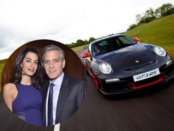 Ultah ke-54, George Clooney Dapat Kado Porsche Rp 2,6 M dari Amal Alamuddin