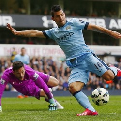 Aguero Tetap Konsisten saat City Menurun