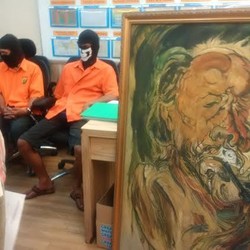 Lukisan Affandi Koleksi Keluarga Prof Widjojo Ternyata Dicuri Pekerjanya