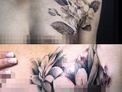 Tato untuk Sembunyikan Bekas Operasi Kanker Payudara, Ini Foto Lainnya!