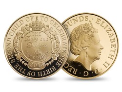 Koin Emas & Perak Jadi Suvenir Ekslusif Royal Baby Charlotte