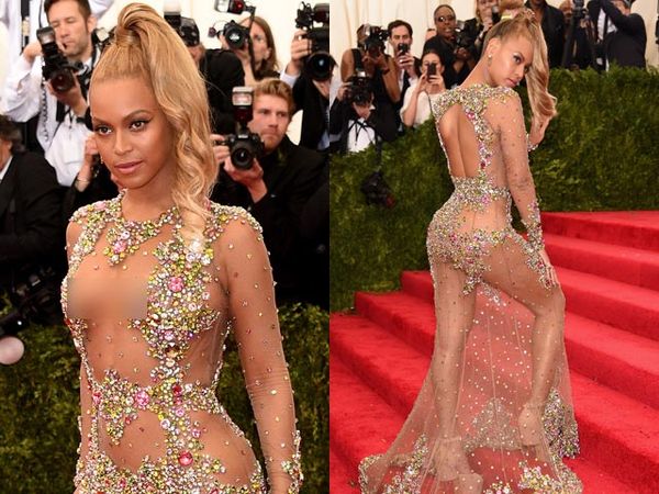 Hot Alert! Beyonce Super Vulgar di Met Gala 2015